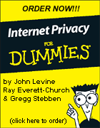 Internet Privacy for Dummies - Order yours TODAY!